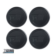 4 x Motegi Wheel Center Cap Aluminum Snap-In 65.3mm Satin Black MRCAPB-SB picture