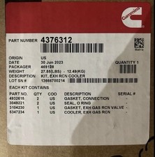 4376312  Genuine  Cummins Egr Cooler picture