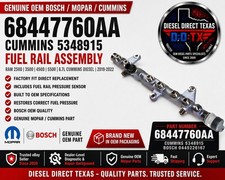 NEW OEM Bosch Mopar 68447760AA Cummins 5348915 Fuel Rail 19-22 Ram 6.7 Cummins picture