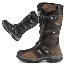 Forma ADVENTURE Dry motorcycle boots, UNBOXED brown black waterproof adv dual picture
