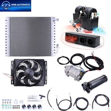 Auto Universal Fast Cooling Electric Underdash DC Air Conditioner Car AC Kit US picture