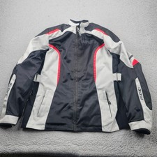 Sedici Motorcycle Jacket Womens Medium Black Padded Performance Biker (No Liner) picture