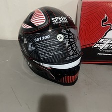Speed & Strength SS1300 Full Head Motorcycle Helmet Size XXL W/Box picture
