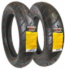 Shinko 777 130/90B16 Front Rear Tire Set Motorcycle Tires 130 90 16 picture