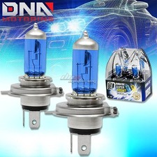 Pair H4 60W/55W 5000K Xenon White High/ Low Beam Headlight Headlamp Light Bulbs picture