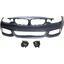 51118060887, 63177315560, 63177315559 CAPA Bumper Covers Fascias Set of 3 Front picture