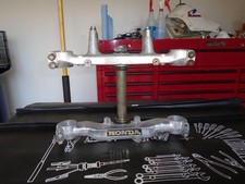 1985 85 ATC350X HONDA FRONT TRIPLE TREE CLAMPS STEERING STEM 1986 86 ATC 350X picture