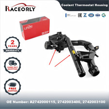 A2742000115 Engine Coolant Thermostat Pipe for Mercedes C300 E300 GLC300 2015+ picture