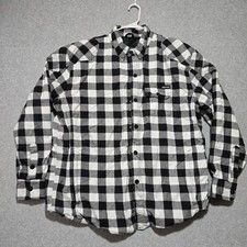 Street & Steel Jacket Men 3XL Flannel Vault Armor Aramid Padded Biker Full Zip picture
