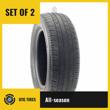 Set of (2) Used 235/65R18 Michelin Premier LTX 106V - 7/32 picture