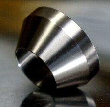 ZAKGEAR 20x Acorn 60 deg cone Acorn Titanium Lug Wheel nut bolt adapter washer picture