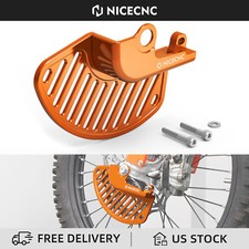 NICECNC Front Brake Disc Guard Cover For KTM 250 350 450 XC-F SX-F 2015-2024 picture