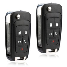 2 Remote 5BTN Key Fob for 2014 2015 2016 2017 2018 2019 Chevrolet Impala (PEPS) picture