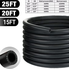 Fuel Line Hose Gas Lines Rubber NBR Push on Hose 3/16