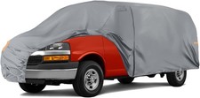 Waterproof Car Cover Compatible with 2003-2025 Chevy Express/GMC Savana Cargo Va picture