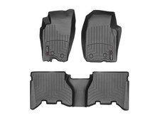 WeatherTech FloorLiner for 1996-1998 Jeep Grand Cherokee - 1st & 2nd Row, Black picture