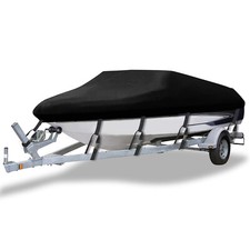 V-Hull Boat Cover Waterproof 20ft 21ft 22ft Heavy Duty Beam width to 102