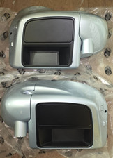 OS&D Advanblack Billet Silver Rushmore Lower Vented Fairings for '14-'23 HD picture