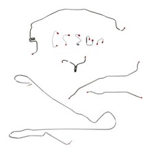 Complete Brake Line Kit Fits 70 Camaro Power Disc non-Armored Prop-CBK0254OM picture