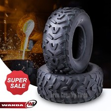 Set 2 WANDA Sport ATV Tires 22X9-10 22X9x10 4PR - Pathfinder Style Durable picture