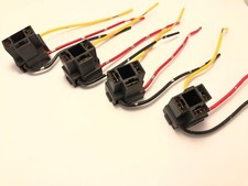 4 x H4 Female Headlight Wire Harness Connector Wiring plug socket H4 9003 picture