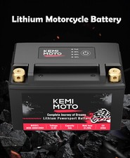 4Ah Lithium Motorcycle Battery YTX9-BS YTX7A-BS 12v 320A for ATV UTV Dirt Bike picture