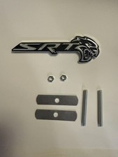 Front Grille Emblem Badge w/ Mounting Hardware FITS SRT Hellcat picture