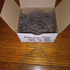 NORS 1941-1948 HEADLIGHT RETAINING CLIPS  -CHEVROLET TRUCK/ PASS CAR- BOX OF 100 picture