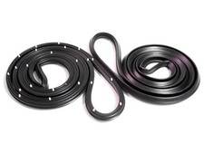 1984-1988 Toyota pickup truck & 4Runner new front door weatherstrip seals, pair picture