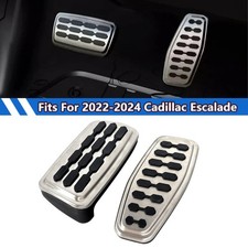 84712886 For 2022-24 Cadillac Escalade ESV Sport Pedal Cover Kit Stainless Steel picture