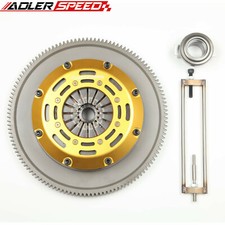 Racing Clutch Twin Disc Flywheel Kit For Subaru WRX STI EJ25 6 Speed 2004-2018 picture
