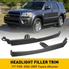 For 2006-2009 Toyota 4Runner Front Headlight Lamp Filler Molding Trim Panel 2pcs picture