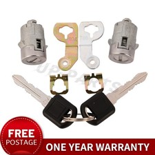 For 2001-2006 GM CHEVY SILVERADO TAHOE LEFT & RIGHT Door Lock Cylinder W/Clips picture