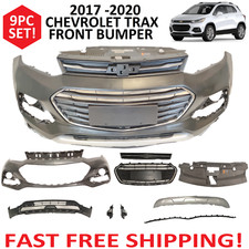 2017 2018 2019 2020 21 Front Bumper Cover Upper Lower CHEVY TRAX Complete GRILLS picture