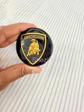 NEW Factory Lamborghini Fits OEM Wheel Center Cap Gold Bull Centre picture