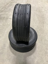 2 New Tires 15 6.00 6 OTR Rib Lawn & Garden 4 Ply 15x6-6 15x6.00x6 15x6x6 picture
