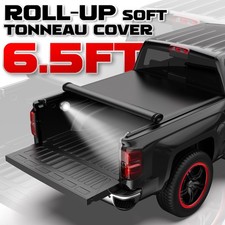 6.4FT / 6.5FT Bed Tonneau Cover for 2002-2026 Dodge Ram 1500 2500 3500 Roll Up picture