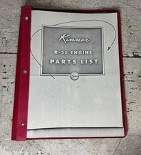 Vintage Kinner R-56 Engine Aircraft Parts List Catalog picture