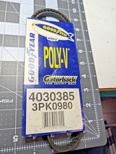 Good Year 4030385 Poly-V Gatorback 3PK0980 Made in the USA picture