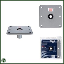 Aluminum 7x7 Marine Boat Base 3/4-Inch Pedestal Hardware Deck Mount picture