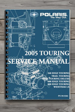 2005 Touring Snowmobile Service Manual Comb Bound 300 Pages picture