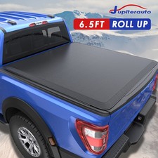 6.5FT/6.6FT Roll Up Soft Tonneau Cover For 1988-2007 Silverado GMC Sierra 1500 picture