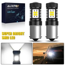 2X 1156 7506 BA15S LED Reverse Backup Light Bulbs 6500K White Canbus Error Free picture