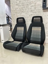Special Listing Seat Universal Model LX Spectrum Grey Pattern Pair Left Right picture