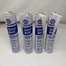 4 PACK  Permatex 81100 Px Glass Weld Urethane 10.5Oz NEW FACTORY SEALED picture