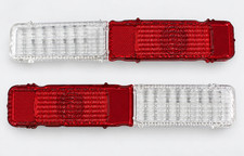 1968 CHEVY CAMARO STANDARD SS REAR TAIL LIGHT LAMP BACK UP LENS PAIR NON RS picture