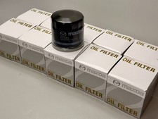 Mazda  OEM Genuine Cartridge Oil Filter PE01-14-302A PE01-14-302B Set x 10 Pack picture
