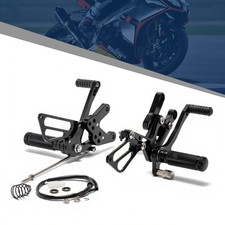 Adjustable CNC Rearsets Foot pegs For YAMAHA YZF R3 MT 03 2015-2023 2016 2017 18 picture