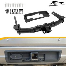For 2011-2022 Jeep Grand Cherokee Rear Trailer Hitch Receiver W/ Bezel Class 4 picture