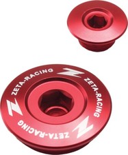 HONDA ATC 200X, 350X, ATC200X, ATC350X RED MAGNETO STATOR COVER TIMING PLUGS picture